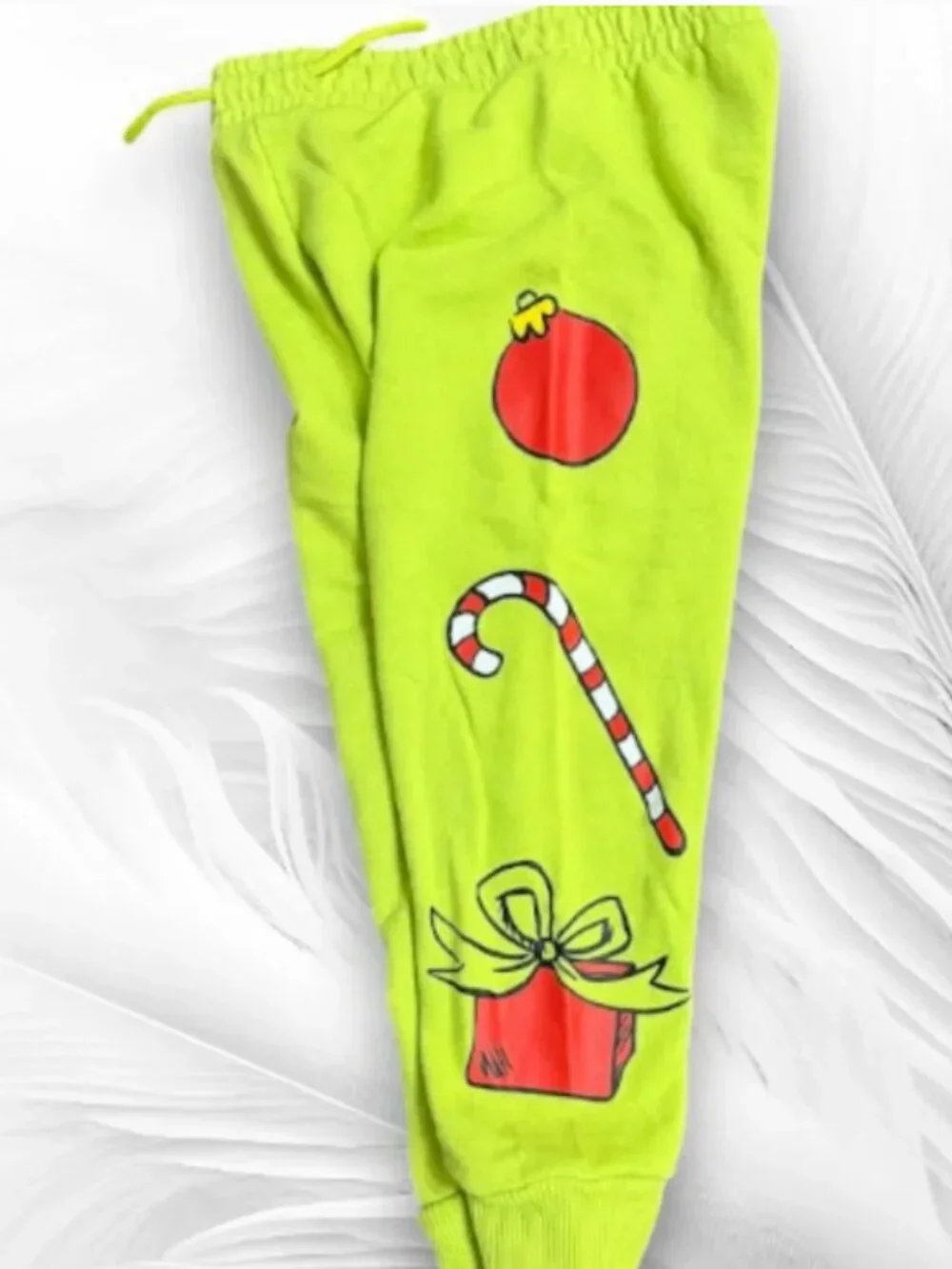 The Grinch Team Grinch Green Glow Pajama Set 3T Kids 2-Piece